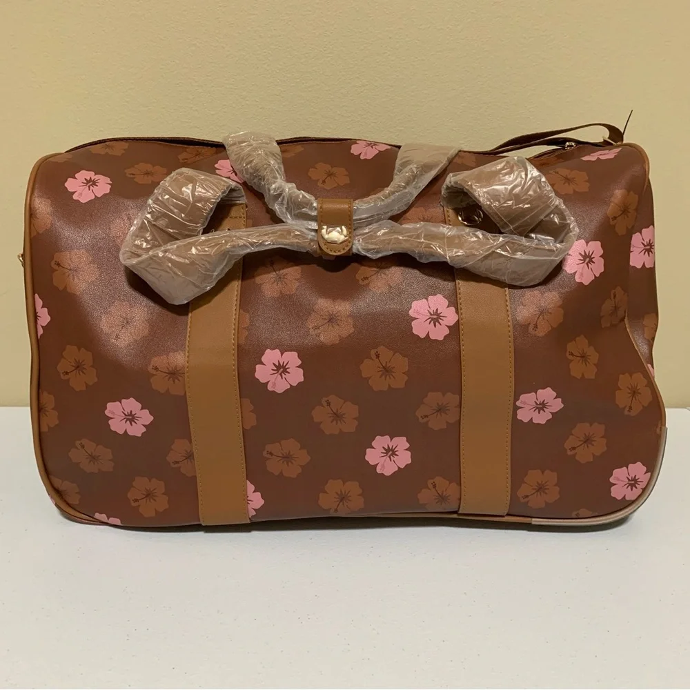 Disney Stitch Wheeled Duffle Carry-On Travel Bag-New - Picture 3 of 13